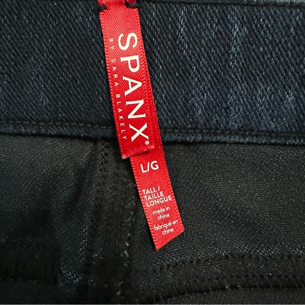 SPANX by Sara Blakely Jean-ish High Rise Ankle Jean Leggings Size Large Tall - Picture 5 of 10